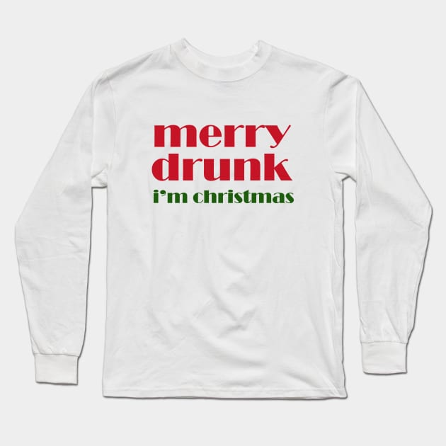 Christmas Joke Long Sleeve T-Shirt by valentinahramov